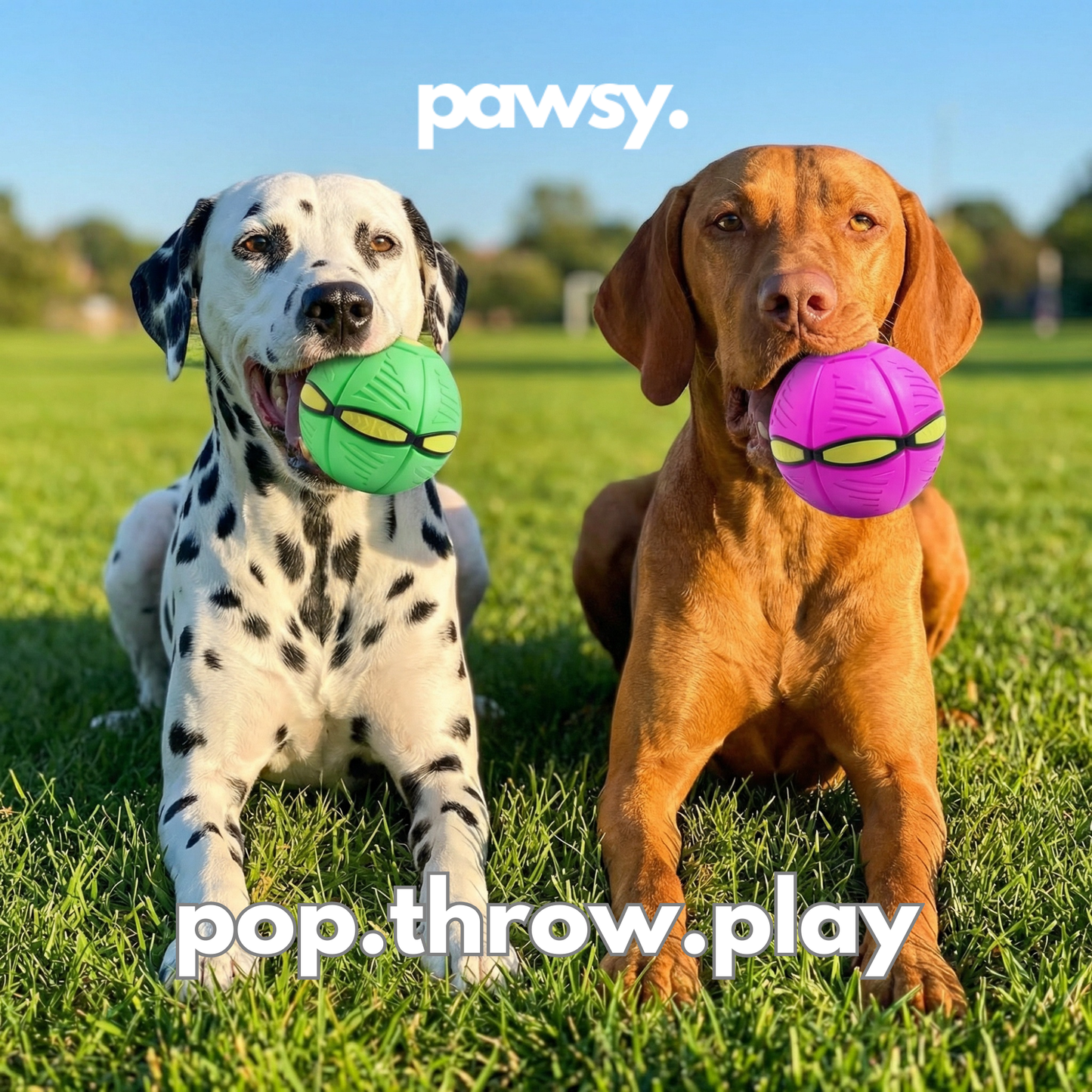 PawsyPop™ - Pop Up Dog Ball
