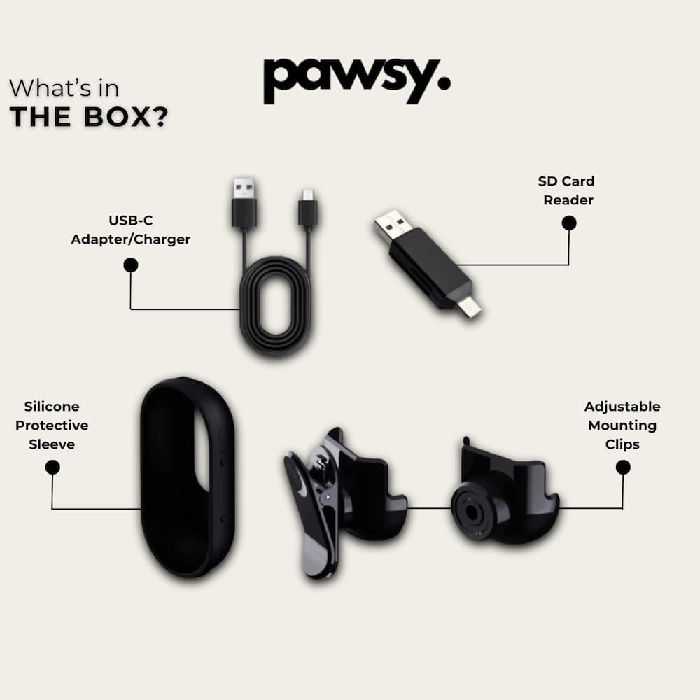 PawsyCam™ - Pet Action Camera